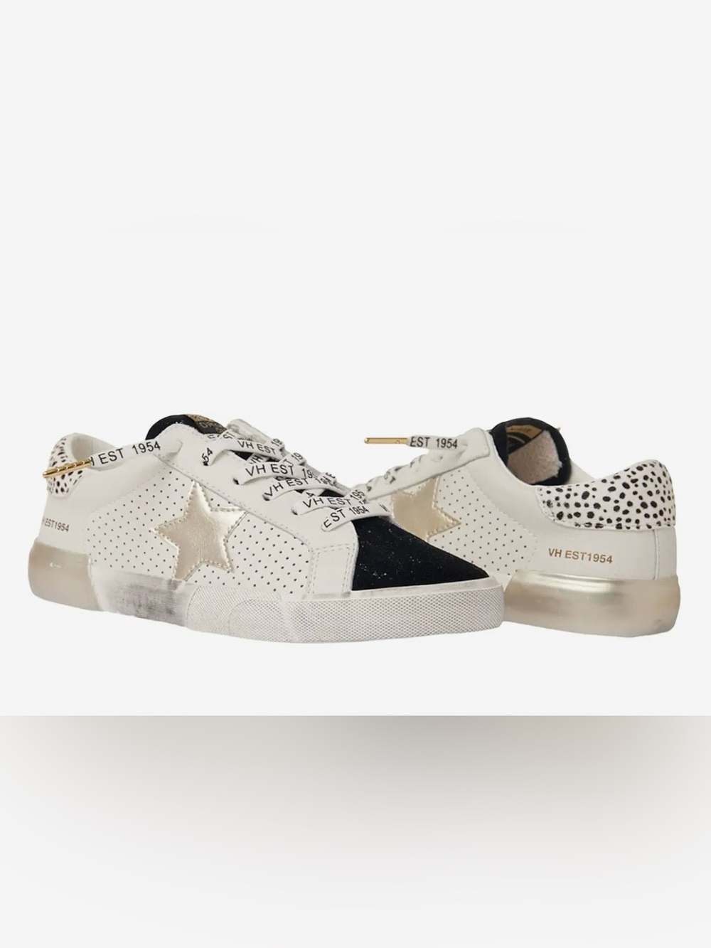 Vintage Havana Mag White/Black Multi Trainer Size 6.5